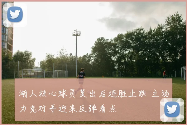 湖人核心球员复出后连胜止跌 主场力克对手迎来反弹看点
